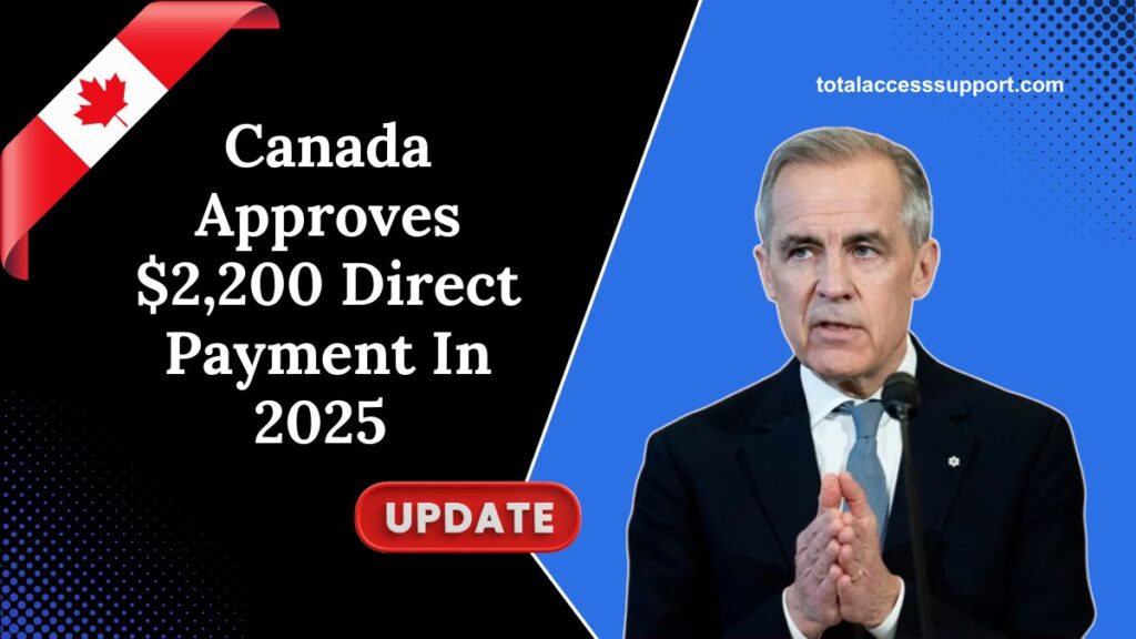 Canada Approves $2,200 Direct Payment In 2025 — Are You On The List?