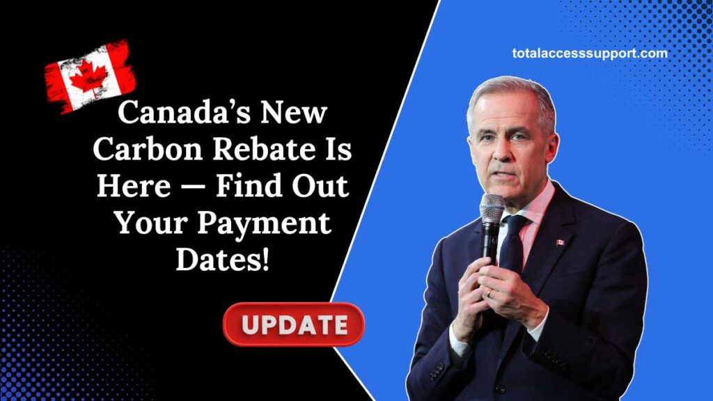 Canada’s New Carbon Rebate Is Here — Find Out Your Payment & Payout Dates!