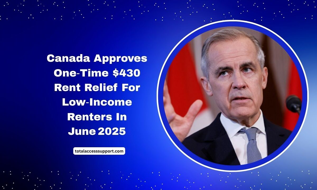 Canada Approves One‑Time $430 Rent Relief For Low‑Income Renters In June 2025